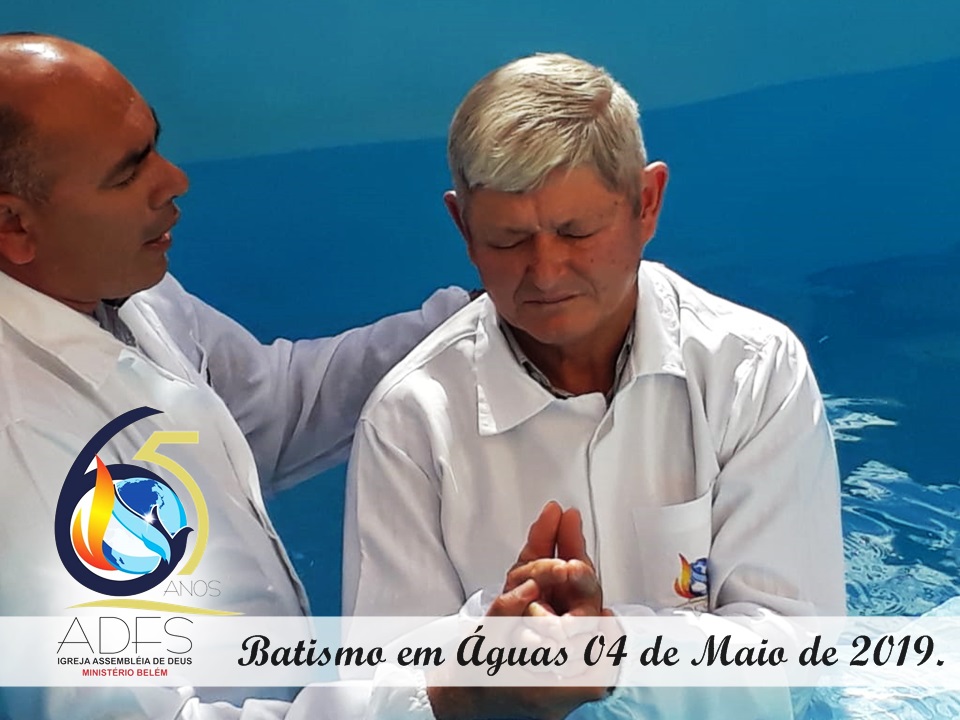 Batismo em Águas – Assembléia de Deus – Fátima do Sul